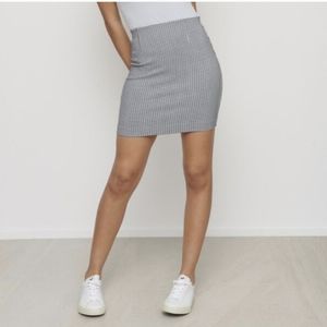 NWT Dynamite Elle Plaid Mini Skirt